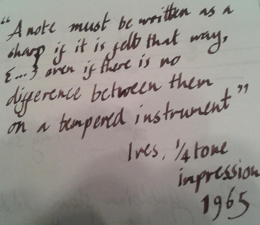 Ives Quote